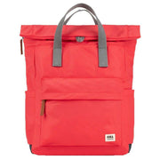 Roka Canfield B Medium Recycled Nylon Backpack - Poppy Red