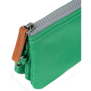 Roka Carnaby Small Recycled Canvas Wallet - Mountain Green