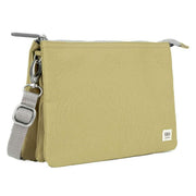 Roka Carnaby XL Recycled Canvas Cross Body Bag - Khaki Green