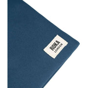 Roka Chelsea Sustainable Canvas Pocket Sling Bag - Deep Blue