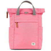 Roka Finchley A Small Recycled Canvas Backpack - Tulip Pink