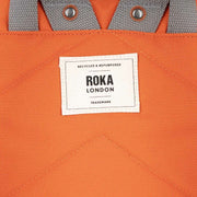 Roka Waterhouse Medium Recycled Canvas Field Backpack - Atomic Orange