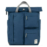 Roka Waterhouse Medium Recycled Canvas Field Backpack - Deep Blue