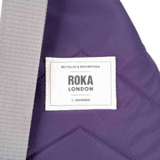 Roka Willesden B Large Recycled Nylon Scooter Bag - Majestic Purple