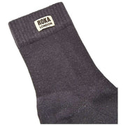 Roka Wimbledon Crew Socken – verblasstes Schwarz