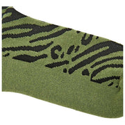 Roka Wimbledon Crew-Socken – gemischtes Tier-Artischockengrün