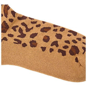 Roka Wimbledon Crew Socken – Savannah Leopard Sand Beige