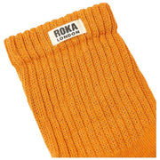 Roka Windsor Solid Crew Socken – Gebranntes Orange