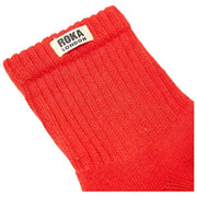 Roka Windsor Solid Crew Socken – Cranberry-Rot