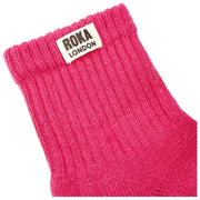 Roka Windsor Solid Crew Socken – Granita Red