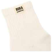Roka Windsor Solid Crew Socken – Marshmallow Weiß