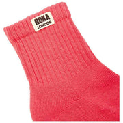 Roka Windsor Solid Crew Socken – Zuckerkorallenrosa