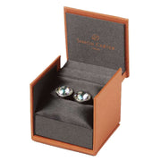 Simon Carter Crystal Paradise Cufflinks - Silver/Clear