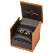 Simon Carter Vintage-Kamera-Manschettenknöpfe – Silber