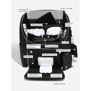 Stackers Wickelrucksack – Schwarz