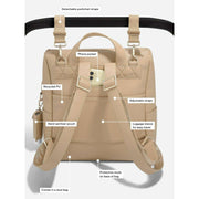Stackers Wickelrucksack – Camel Tan