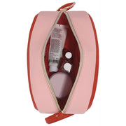 Stackers Herz-Kosmetiktasche – Rosa/Rot