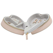 Stackers Herz-Reise-Mum-Schmuckkästchen – Blush/Gold