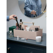 Stackers Supergroßer Kosmetik-Organizer – Blush/Gold