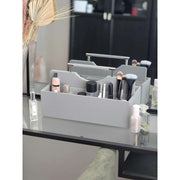 Stackers Supergroßer Kosmetik-Organizer – Kieselgrau