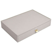 Stackers Supergroßer Make-up-Organizer mit Schubladen – Taupe