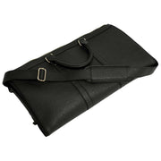 Stackers Wochenend-Kleidersack – Schwarzes Saffiano