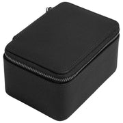 Stackers Mittelgroße Reise-Uhrenbox mit Reißverschluss – Schwarz