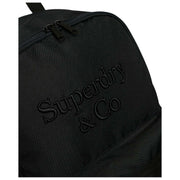Superdry & Co Company Logo Rucksack – Schwarz/Schwarz
