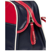 Superdry & Co Retro-Turnbeutel - Blau/Rot