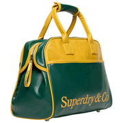 Superdry & Co Retro-Turnbeutel – Grün/Gold