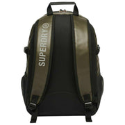 Superdry & Co Tarp bestickter Rucksack – Olivgrün