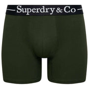 Superdry & Co Unterhosen im Dreierpack – Schwarz/Burgund/Olivgrün