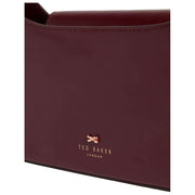 Ted Baker Curlo Umhängetasche mit Schleifendetail – Dunkelrot