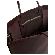 Ted Baker Iconna Webbing Extra große Icon-Tasche – Schokoladenbraun
