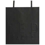 Ted Baker Iconna Webbing Extra große Icon-Tasche – Tiefschwarz