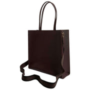 Ted Baker Iconny Webbing Große Icon-Tasche – Schokoladenbraun
