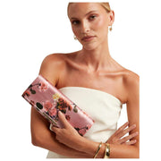 Ted Baker Bedruckte Mariita-Abendtasche – Rosa