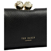 Ted Baker Roosa Kleine Leder-Bommelgeldbörse – Schwarz