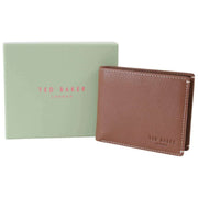 Ted Baker Sidnny Portemonnaie aus genarbtem Leder – Hellbraun