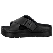 Totes SOLBOUNCE Bounce Cross Front Buckle Sandalen – Schwarz