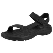 Totes SOLBOUNCE Bounce Sportsandalen mit Klettverschluss – Schwarz