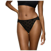 Triumph Amourette Tai-Slip mit hohem Beinausschnitt – Schwarz