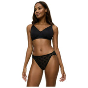 Triumph Amourette Tai-Slip mit hohem Beinausschnitt – Schwarz