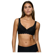 Triumph Amourette gepolsterter Spitzen-BH mit Bügel – Schwarz