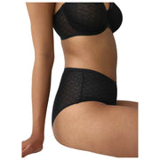 Triumph Signature Transparenter Maxi-Slip – Schwarz