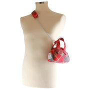 Vivienne Westwood Harris Tweed Tartan Archive Mini Handbag - Red