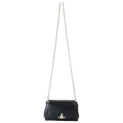 Vivienne Westwood Hazel Grain Kleine Handtasche – Schwarz