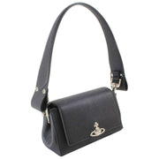 Vivienne Westwood Hazel Saffiano Kleine Handtasche – Schwarz