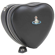 Vivienne Westwood Nappa Mini Heart Crossbody Bag - Black