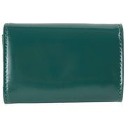 Vivienne Westwood Shiny Leather Envelope Billfold Purse - Green